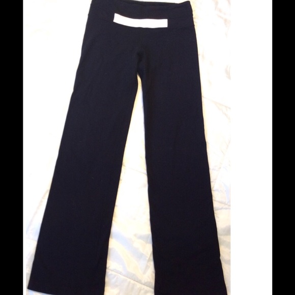 lululemon athletica Pants - LULULEMON BLK FULL LENGTH WORKOUT PANTS SZ 6