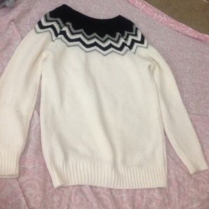 Chevron comfy sweater