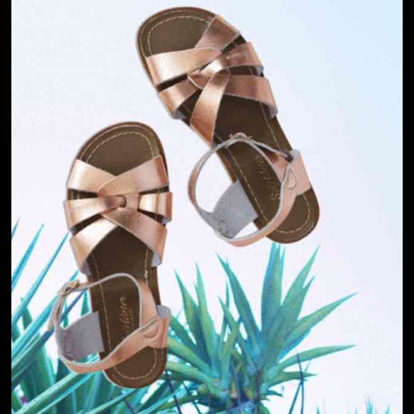 Rose Gold Saltwater Sandals
