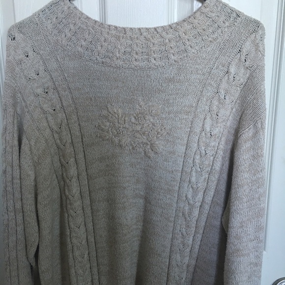 Winter silks knitted sweater - Picture 3 of 4