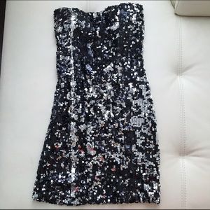 Sparkly sequin dress S