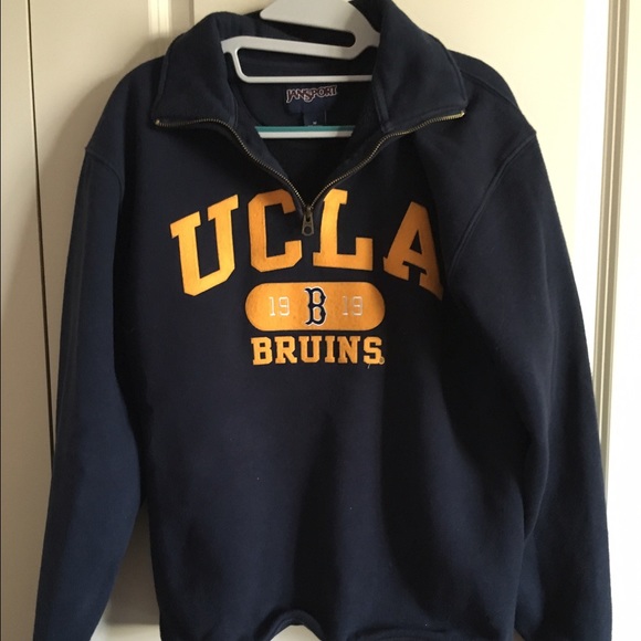 Navy and Gold UCLA Quarter Zip