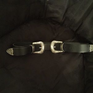 ON HOLD FOR VIVIAN. Double buckle belt