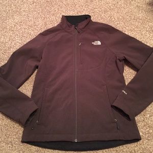Chocolate North Face Shell Jacket