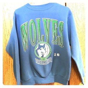 Timberwolves vintage crew neck