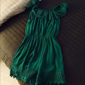 Francesca's Teal Romper