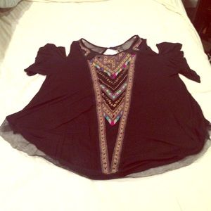 Black Top FreePeople Size XS