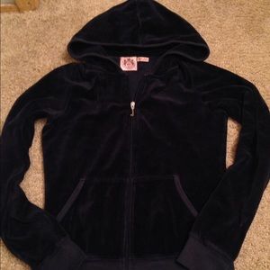 Juicy Couture velour zip up