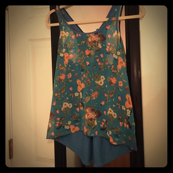 Floral print Tank top