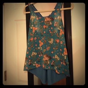 Floral print Tank top