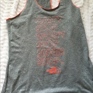 North Face workout shirt