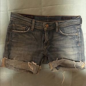 Citizens of Humanity Jean Cut-offs
