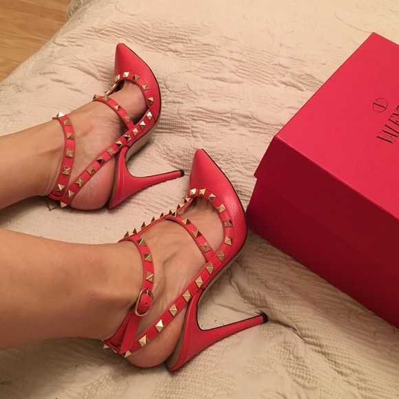 Valentino Rockstud Rolling Ankle Strap pumps - Picture 4 of 4