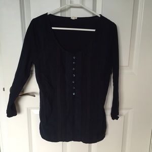 J. Crew Laced Ribbon Top