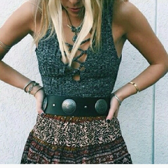 Lf ribbed  bodysuit