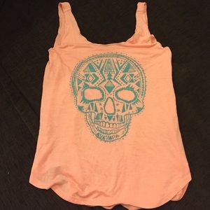 Pink billabong tank top