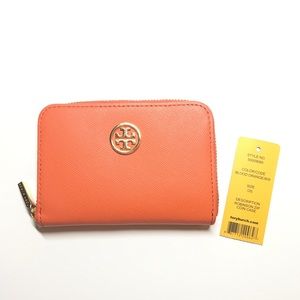 Tory Burch Robinson Zip Coin Case