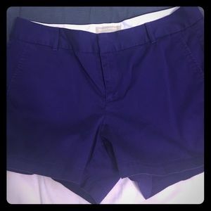 Banana Republic Purple Shorts- 4 inch