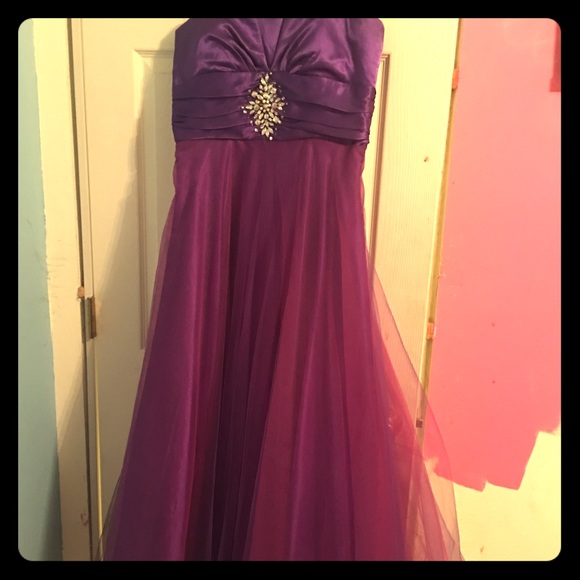 Purple dress