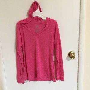 Pink AVIA long sleeve with hood