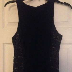 Xscape navy blue hourglass dress