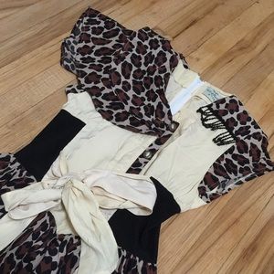 90's Giraffe Print Dress