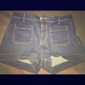 EXPRESS High Waist Jean Shorts-Size 10