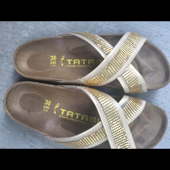 Beautiful Birkenstock "Tatami" Sandals.   Size 7