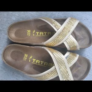 Beautiful Birkenstock "Tatami" Sandals.   Size 7