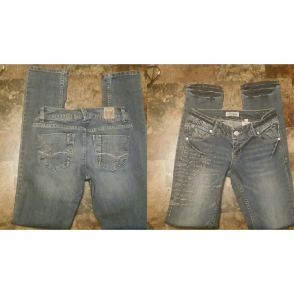 Paris Blues Embroidered Skinny Jeans