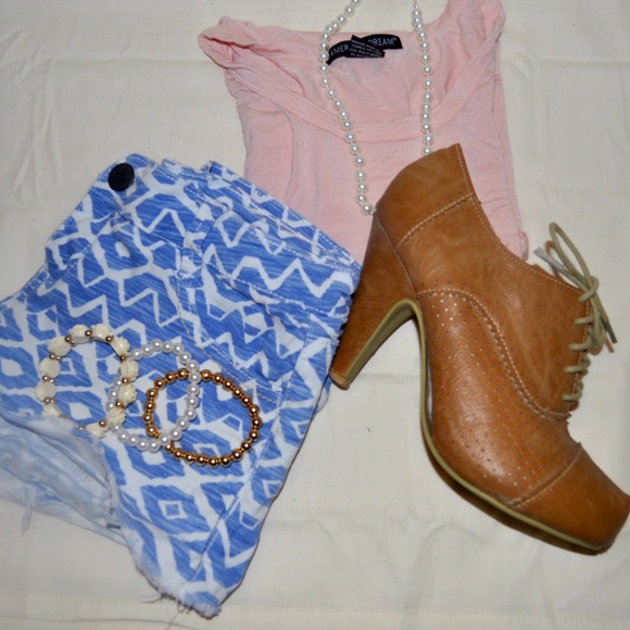 Aztec patterned shorts - Picture 4 of 4