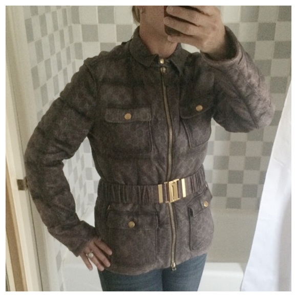 💥HP💥GUCCI Quilted Guccissima Leather Puffer RARE - Picture 3 of 4
