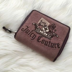 Juicy Couture zipper compact wallet👛
