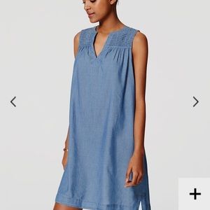 Loft Chambray dress