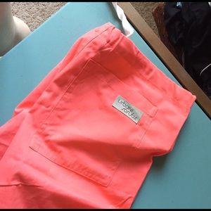 Urbane Coral Scrub Pants
