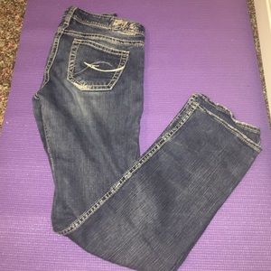 Silver jeans