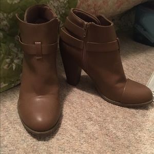 Tan Booties