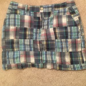 Madras skirt