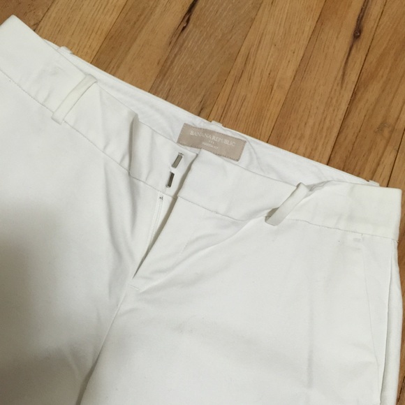 Banana Republic - White Pants