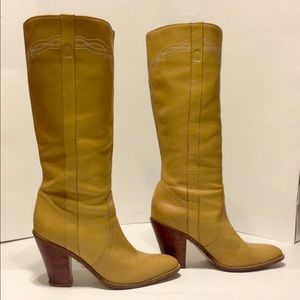 BCBG cowboy boots- YELLOW!!!