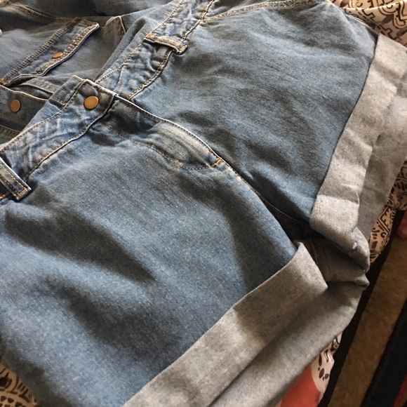 Denim romper - Picture 2 of 2