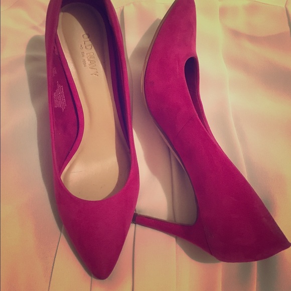 Medium heels pink fuchsia - Picture 1 of 2