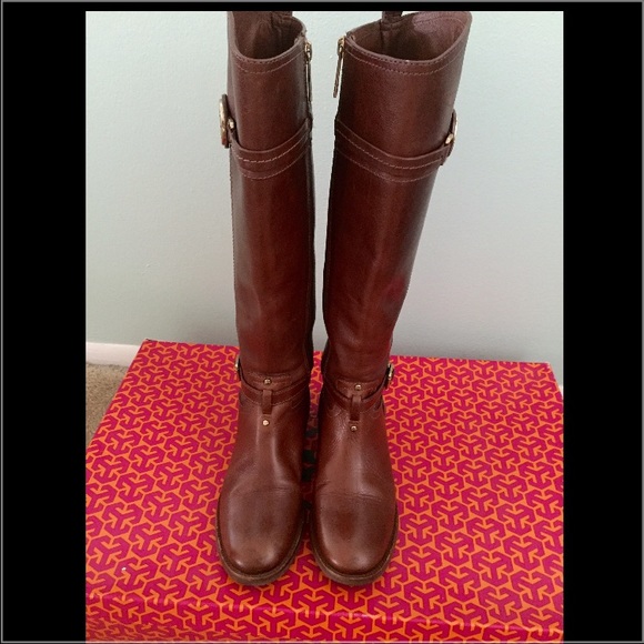 SOLD!!Tory Burch Calista boots - Picture 2 of 4