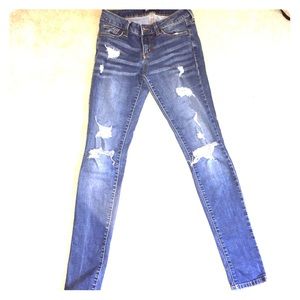 Distressed Skinny Jeans