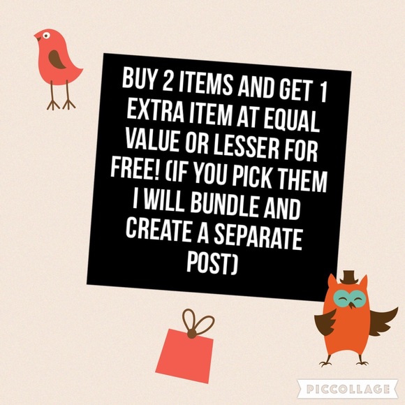 Buy two and get one :). Make offers!
