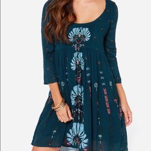 O'Neill blue "Margaret" floral dress