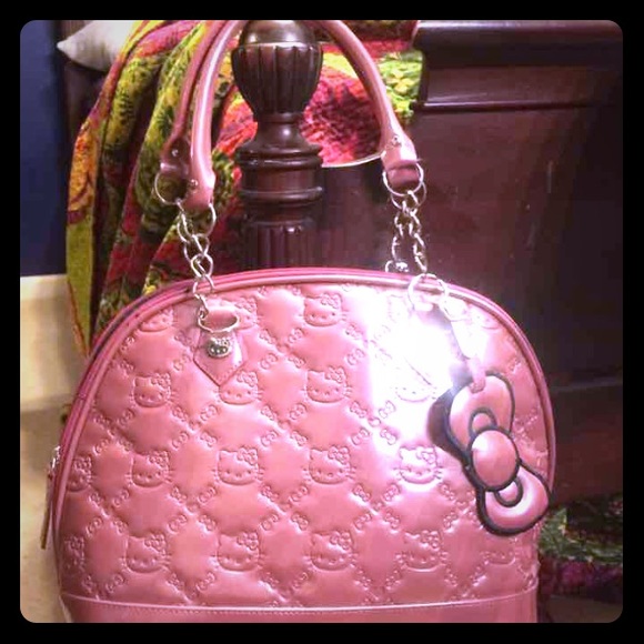 Pink Hello Kitty Lounge Fly Tote Bag