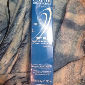 Ion  Sky blue semi permanent hair dye