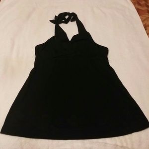 PRICE REDUCED, Black halter top