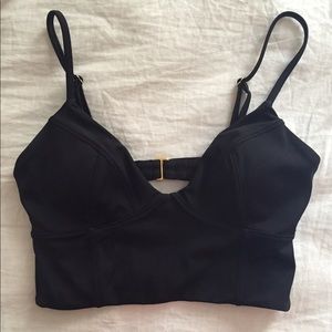 Victoria's Secret black bikini top
